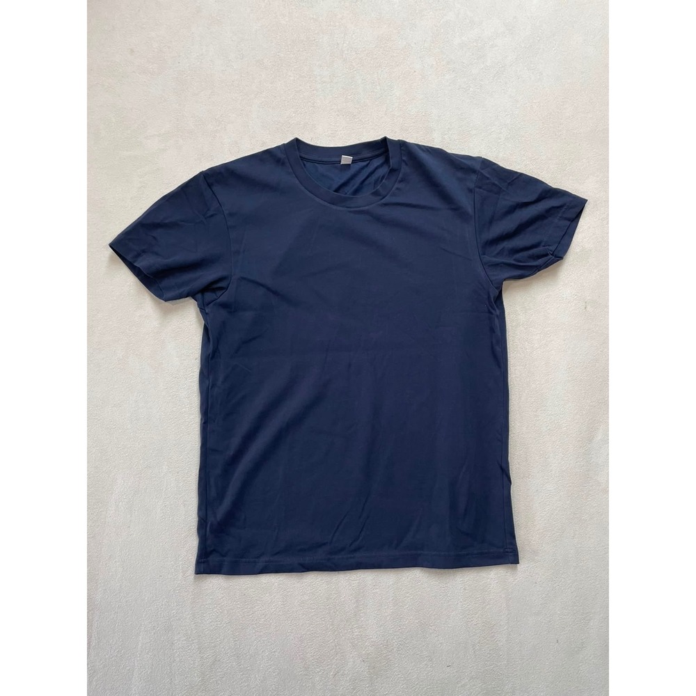 Uniqlo Mens Navy Blue Crew Neck Short Sleeve T-Shirt XS 475358